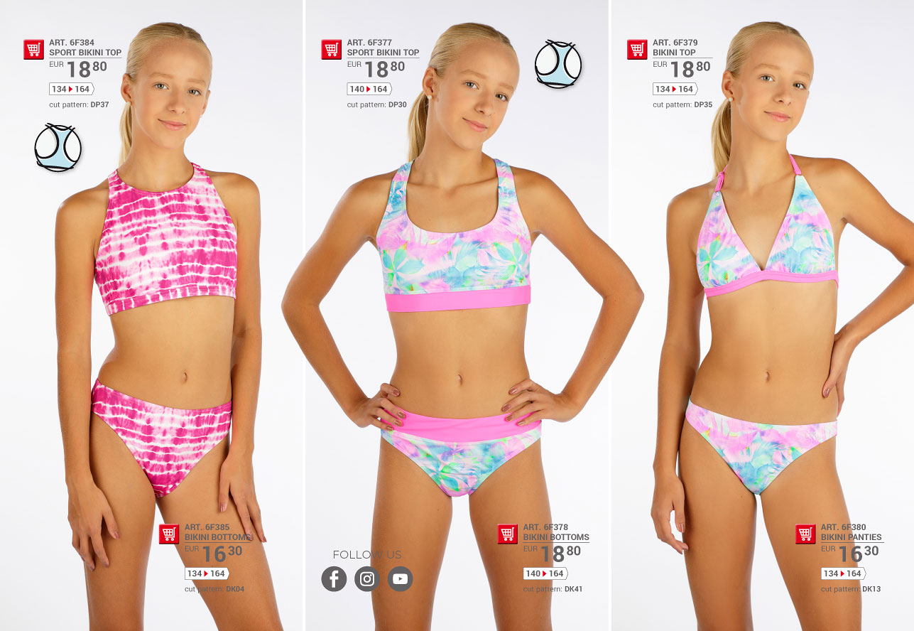 Mädchen-Badeanzug 2025 [seite 38] - LITEX katalog