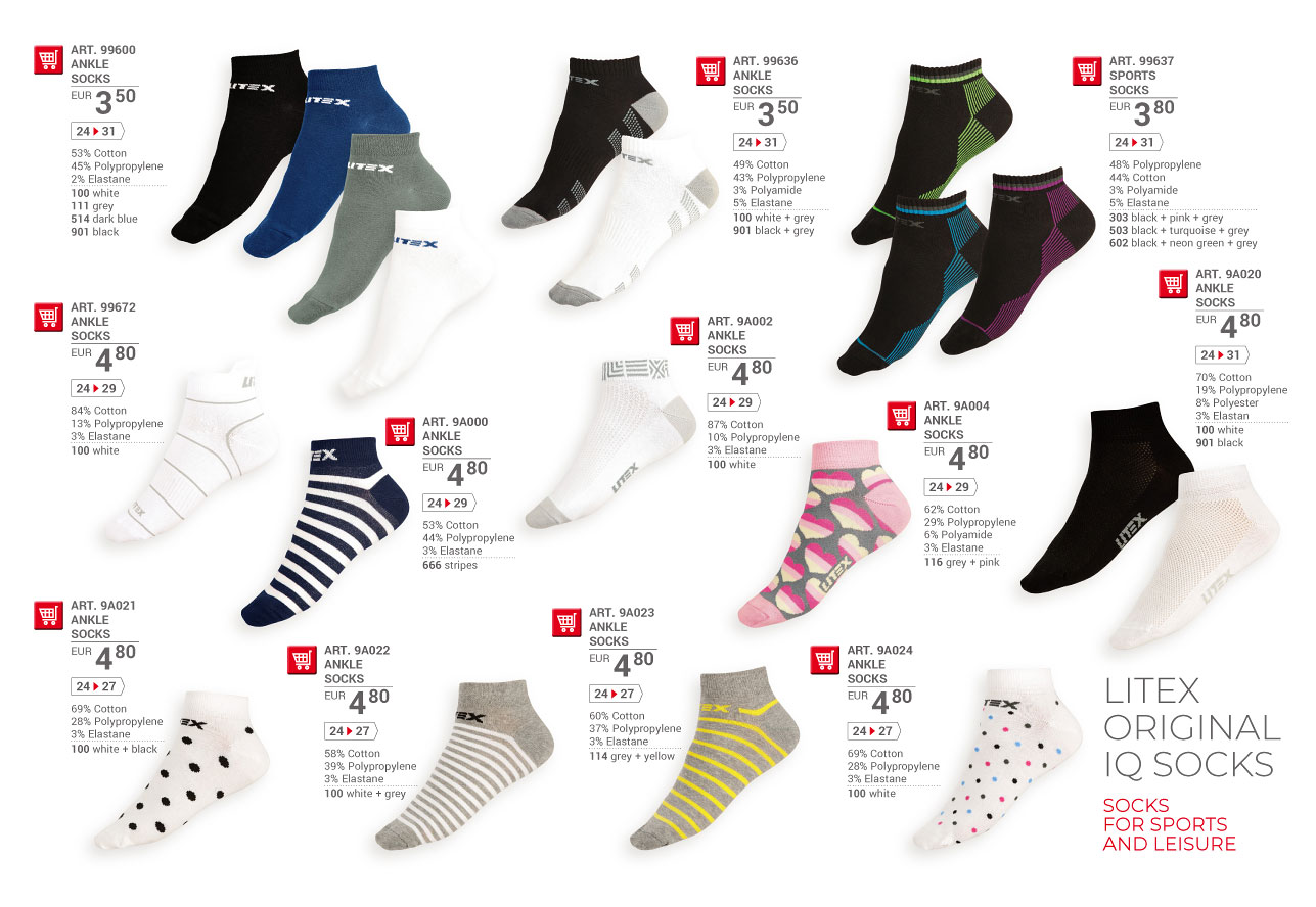 Socken 2024 [seite 132] - LITEX katalog