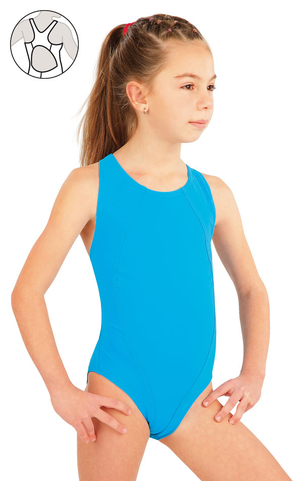 Mädchen Sport Badeanzug. 57592 | Kinderbadeanzüge LITEX