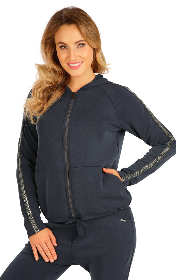 Damen Sweatshirt mit Kapuzen. 5B241 | Damenmode und Herrenmode LITEX