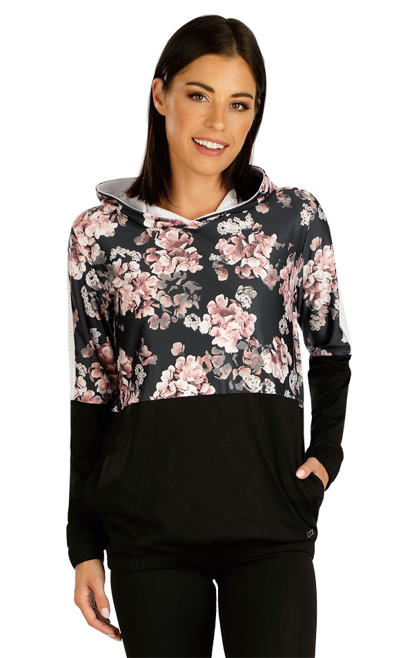 Damen Sweatshirt mit Kapuzen. 5D135 | Sweatshirts, Rollkragenpullover LITEX