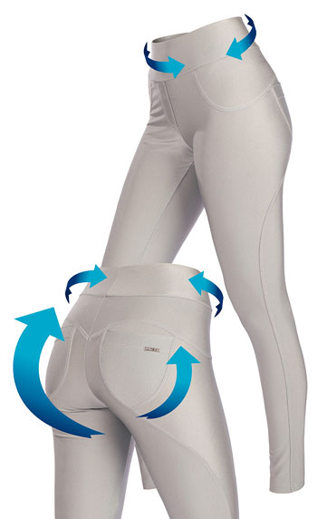 Lange Leggings > Damen Push-up Leggings. 5E184