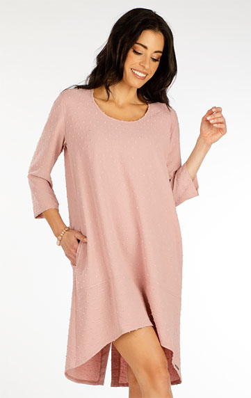 Kleider, Röcke, Tuniken > Damen Kleid mit 3/4 Ärmeln. 5F072
