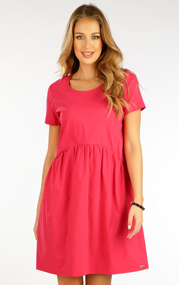 Kleider, Röcke, Tuniken > Damen Kleid kurzarm. 5F079