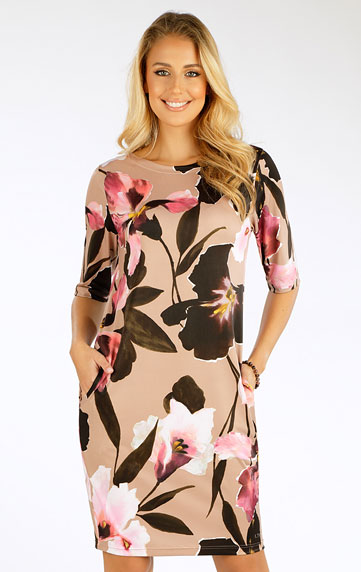 Damen Kleid kurzarm.