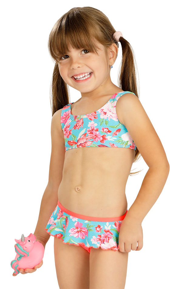 Mädchen Bikinihose, Hüfthose. 6C387 | Kinderbadeanzüge LITEX