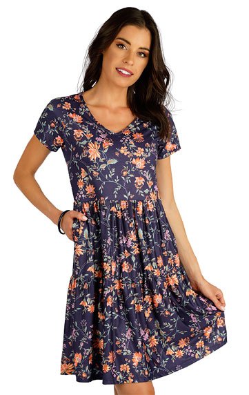 Damen Kleid kurzarm.