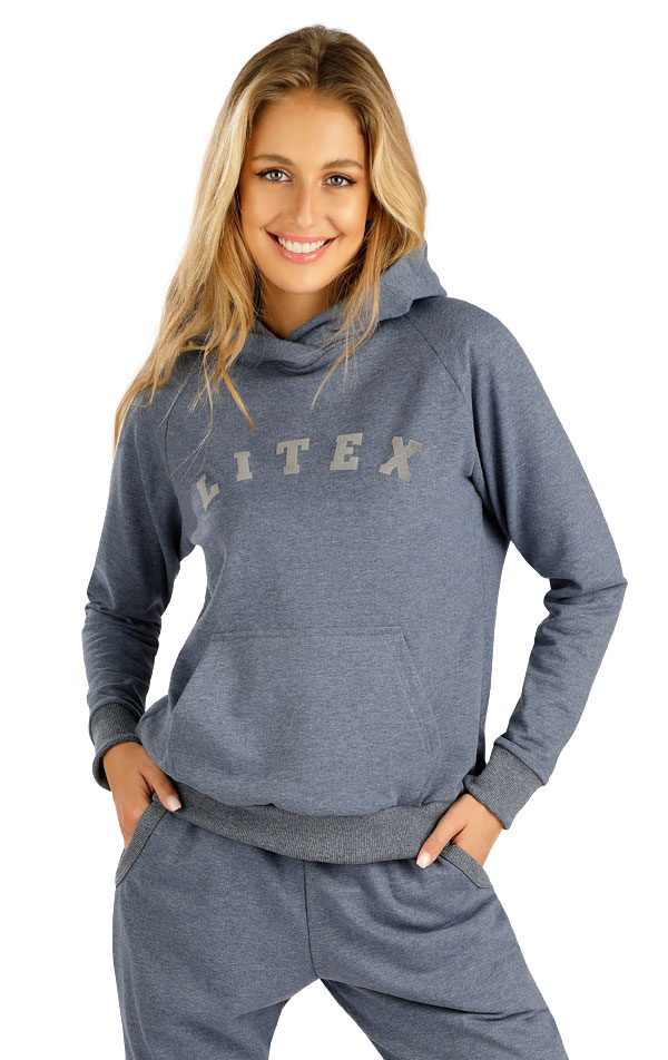 Damen Sweatshirt mit Kapuzen. 7C123 | Sweatshirts, Rollkragenpullover LITEX