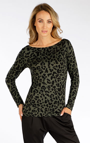 Damen T-Shirt, langarm.