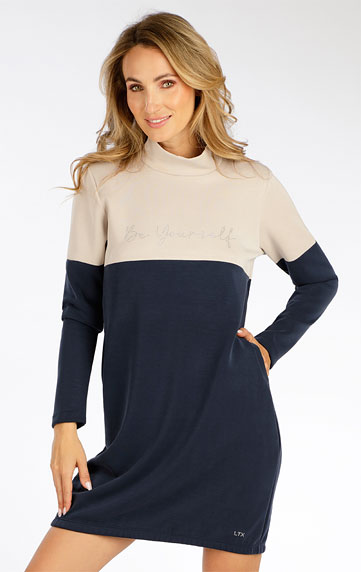 Damen Kleid langarm.