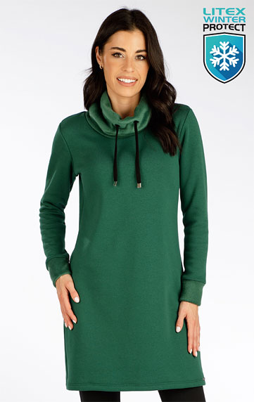Sweatshirt Kleid > Kleid mit langen Ärmeln. 7F117