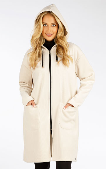 Damen Blazer mit Kapuzen.