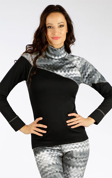 Funktionsunterwäsche > Damen Thermo Rollkragenpullover. 7F177