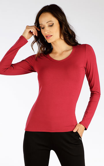 Damen T-Shirt, langarm.