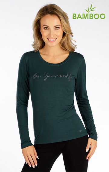 Damen T-Shirt, langarm.