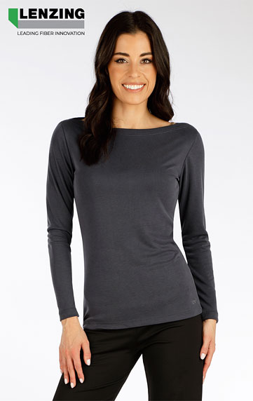 Damen T-Shirt, langarm.