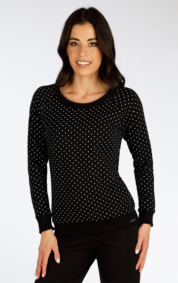 Damen Sweatshirt mit langen Ärmeln.