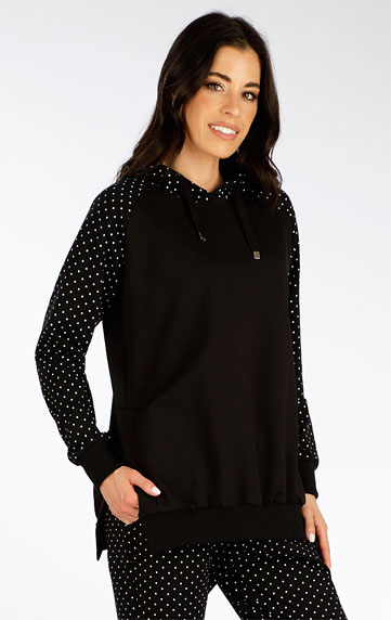 Damen Sweatshirt mit Kapuzen.