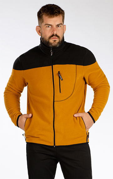 Herren Fleece Sweatshirt.