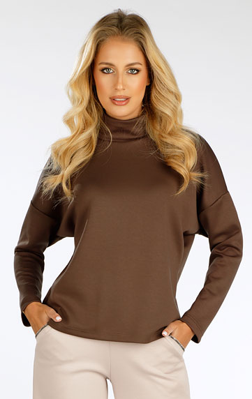 Damen Sweatshirt mit langen Ärmeln.