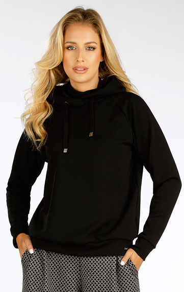 Damen Sweatshirt mit Kapuzen.