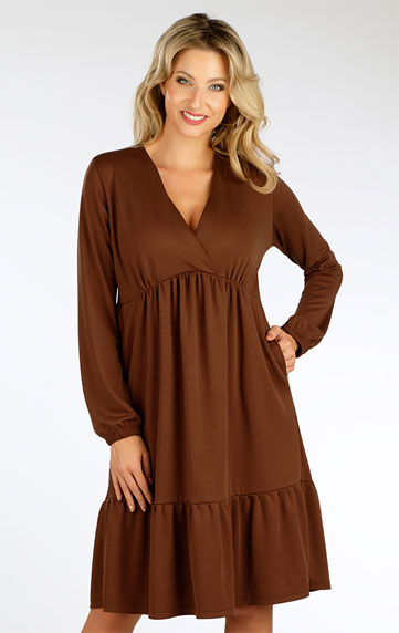 Damen Kleid langarm.