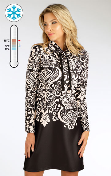 Damen Kleid langarm.
