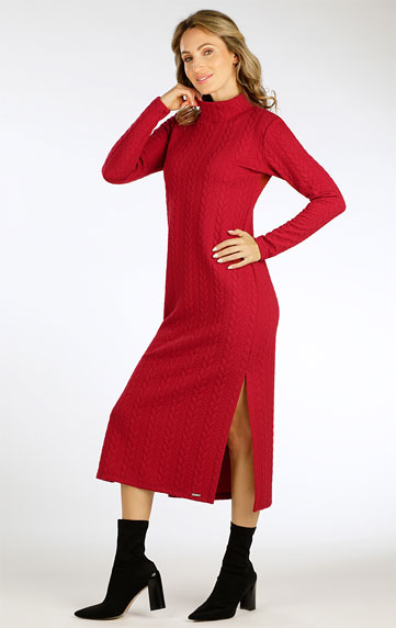 Damen Kleid langarm.