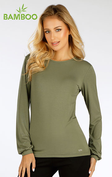 Damen T-Shirt, langarm.