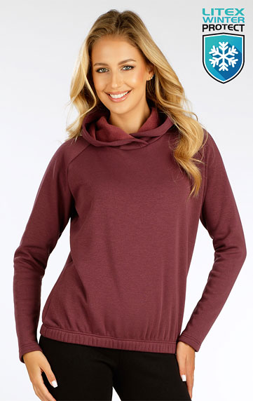 Damen Sweatshirt mit Kapuzen.