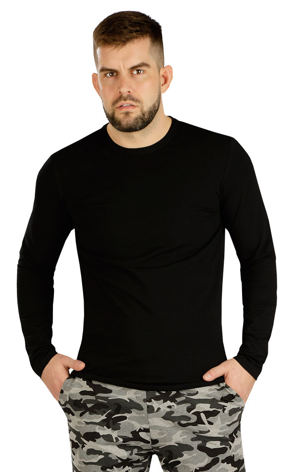 Herren T-Shirt mit langen Ärmeln. 9D072 | T-Shirts LITEX