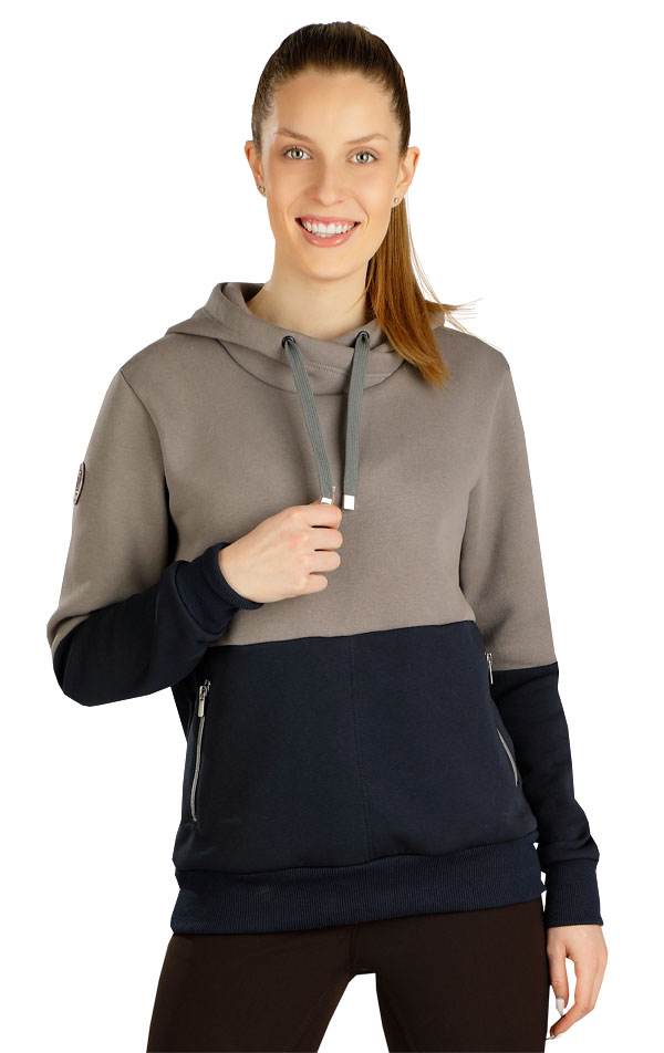 Damen Sweatshirt mit Kapuzen. J1327 | Hoodies, Westen, Rollkragenpullover LITEX
