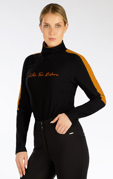 Reitbekleidung > Damen Rollkragenpullover mit langen Ärmeln. J1400